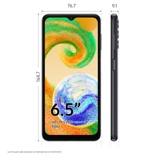 Trony TIM - Galaxy A04s 3+32GB Black