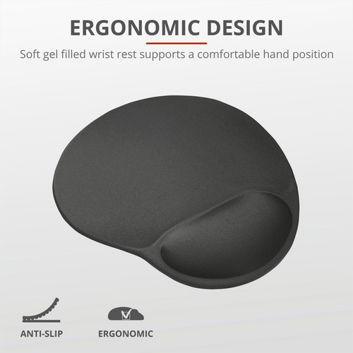 Trony TRUST - BIGFOOT MOUSEPAD BLACK