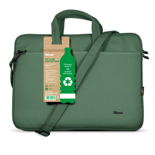Trony TRUST - BOLOGNA LAPTOP BAG 16? ECO GREEN