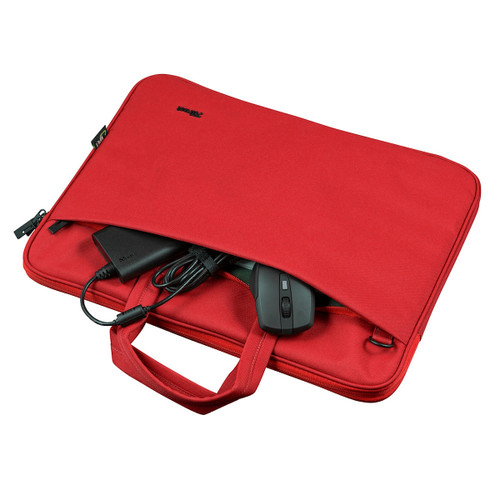 Trony TRUST - BOLOGNA LAPTOP BAG 16? ECO RED