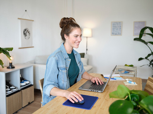 Trony TRUST - BOYE MOUSE PAD ECO BLUE