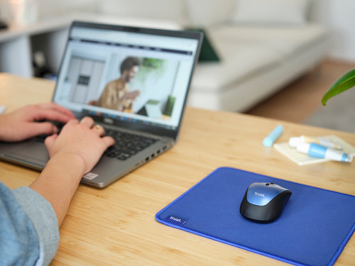 Trony TRUST - BOYE MOUSE PAD ECO BLUE
