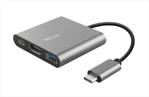Trony TRUST - DALYX 3-IN-1 USB-C ADAPTER