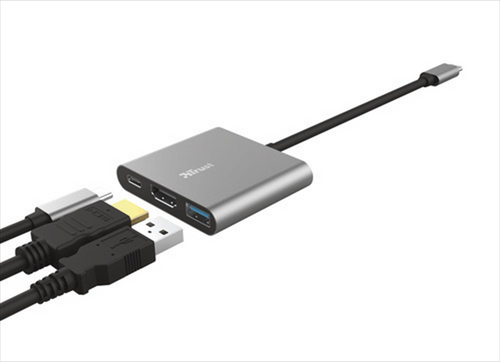 Trony TRUST - DALYX 3-IN-1 USB-C ADAPTER