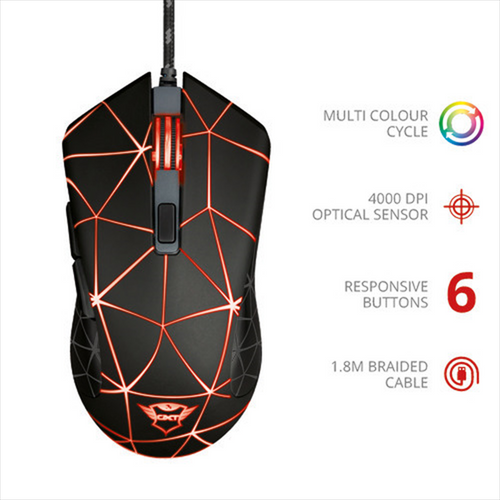 Trony TRUST - GXT133 LOCX GAMING MOUSE