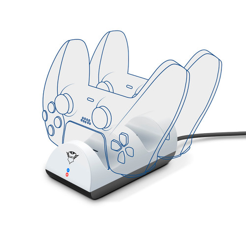 Trony TRUST - GXT254 DUO CHARGE DOCK PS5