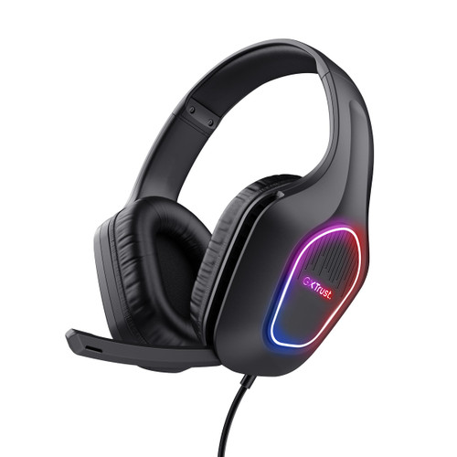 Trony TRUST - GXT416 ZIROX LED HEADSET BLK