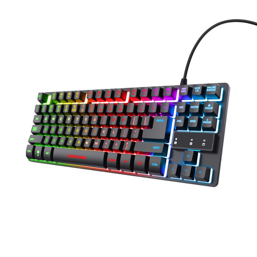 Trony TRUST - GXT833 THADO TKL KEYBOARD IT