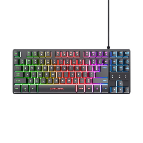 Trony TRUST - GXT833 THADO TKL KEYBOARD IT
