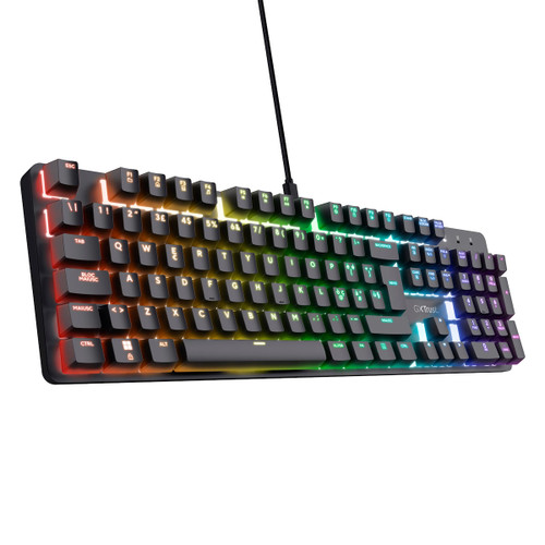 Trony TRUST - GXT871 ZORA MECHANICAL KEYBOARD IT