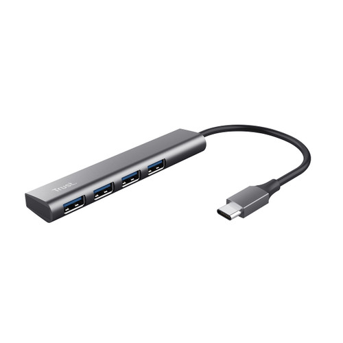 Trony TRUST - HALYX 4-PORT USB-C HUB