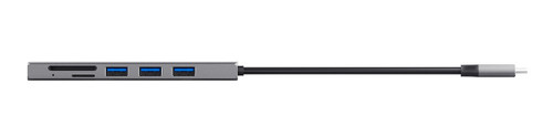 Trony TRUST - HALYX FAST USB-C HUB & CARD READER