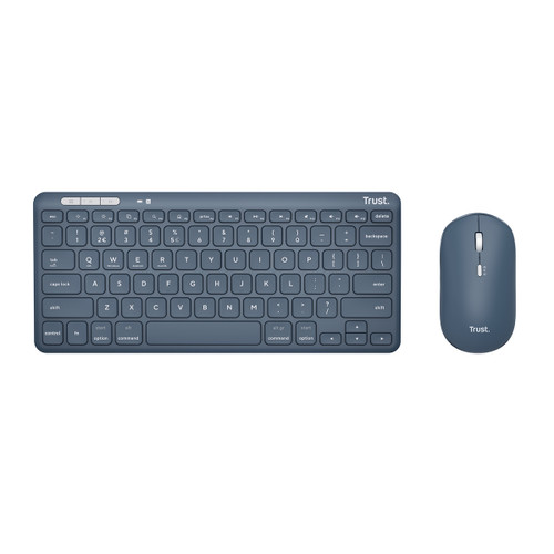 Trony TRUST - LYRA WL KEYBOARD & MOUSE BLUE IT