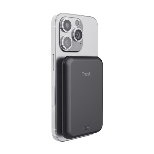 Trony TRUST - MAGNO WRLS 5000MAH POWERBANK BLACK