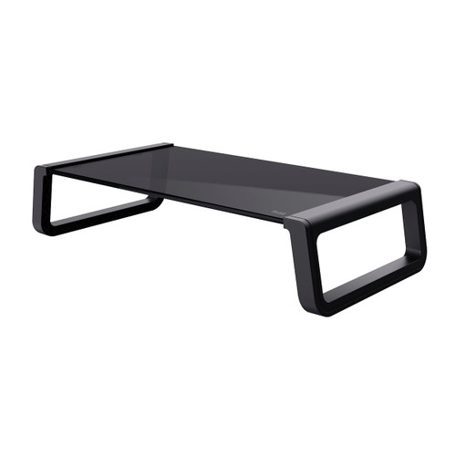 Trony TRUST - MONTA GLASS MONITOR STAND BLK