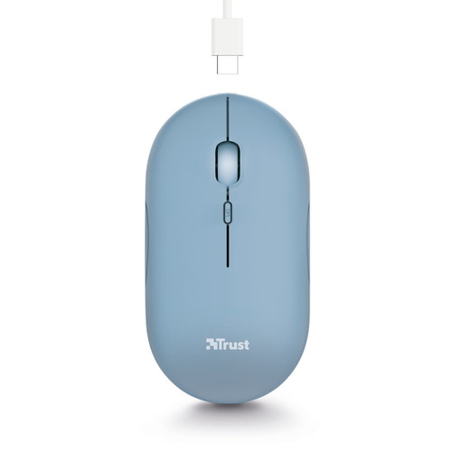 Trony TRUST - PUCK WIRELESS MOUSE BLUE