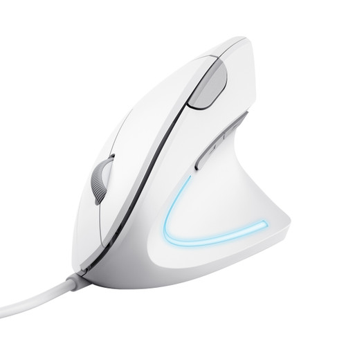 Trony TRUST - VERTO ERGO MOUSE WHT