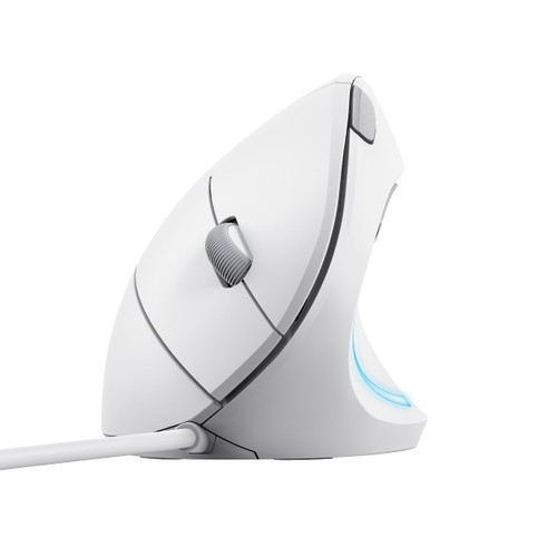 Trony TRUST - VERTO ERGO MOUSE WHT
