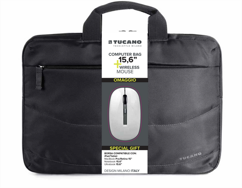Trony TUCANO - COMP. COMFORTS - BORSA IDEA PC 15.6" + MOUSE