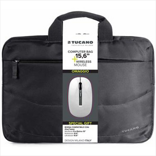 Trony TUCANO - COMP. COMFORTS - BORSA IDEA PC 15.6" + MOUSE
