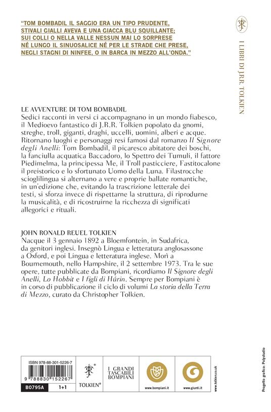 Ibs Le Avventure Di Tom Bombadil