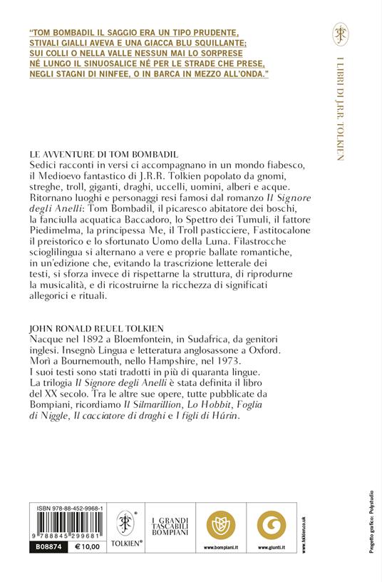 Ibs Le Avventure Di Tom Bombadil