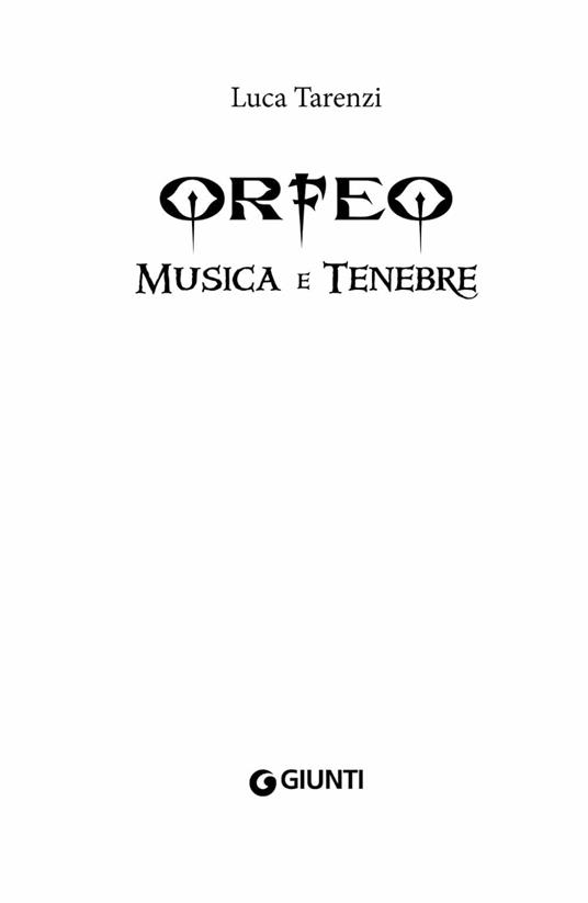 Ibs Orfeo. Musica E Tenebre. Vol. 2