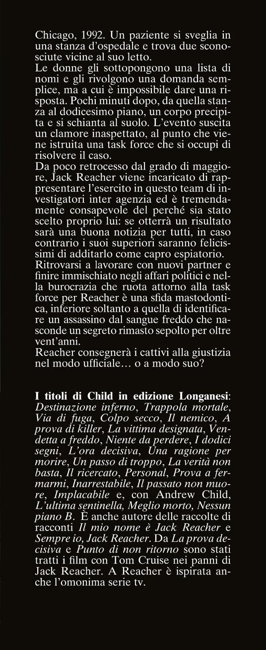 Ibs Un Segreto Per Jack Reacher