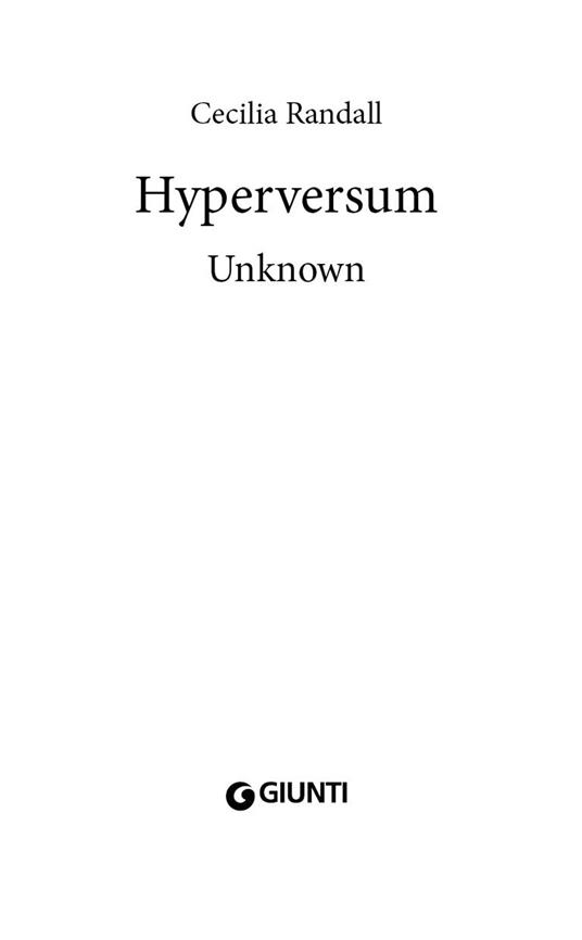 Ibs Unknown. Hyperversum. Vol. 6