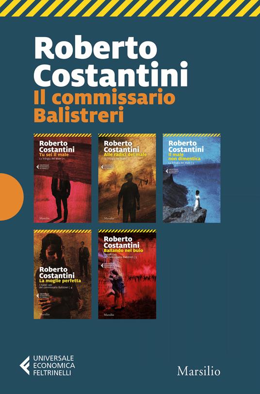 Ibs Il commissario Balistreri: Tu sei il male-Alle radici del male-Il male non dimentica-La moglie perfetta-Ballando nel buio-Da molto lontano