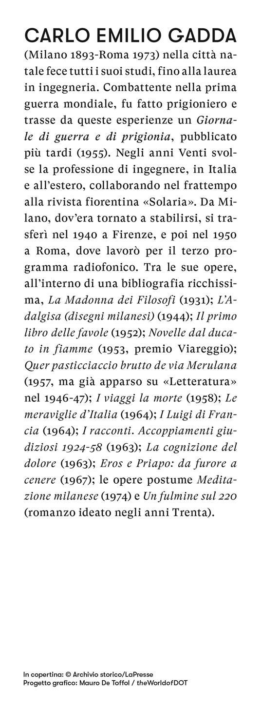 Ibs Romanzi E Racconti. Vol. 1: La Madonna Dei Filosofi-Il Castello Di Udine-L'Adalgisa-La Cognizione Del Dolore