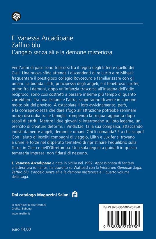 Ibs Zaffiro Blu. L'angelo Senza Ali E La Demone Misteriosa