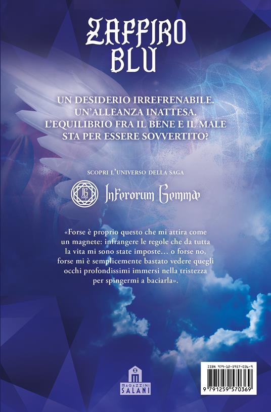 Ibs Zaffiro Blu. L'angelo Senza Ali E La Demone Misteriosa