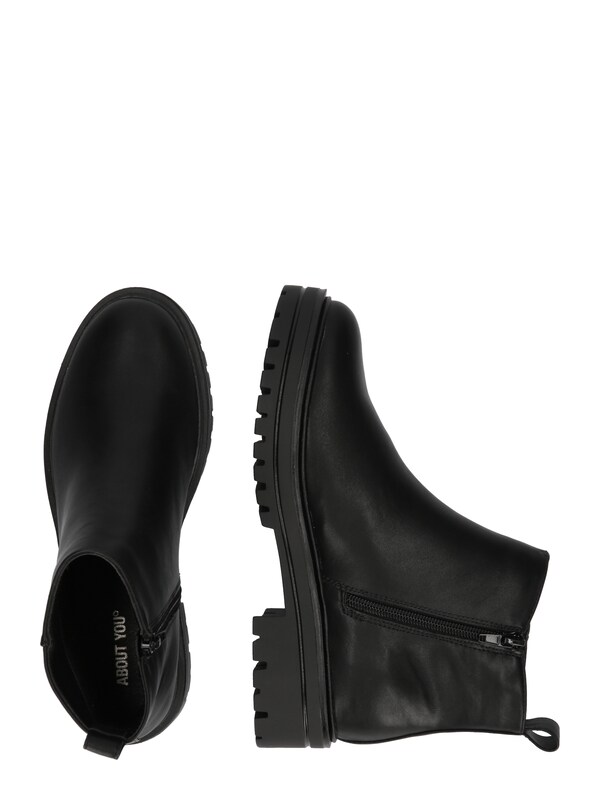 ABOUT YOU Ankle Boots 'Jenny' In Nero