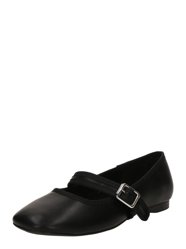 ABOUT YOU Ballerina con cinturino 'Aimee' in Nero