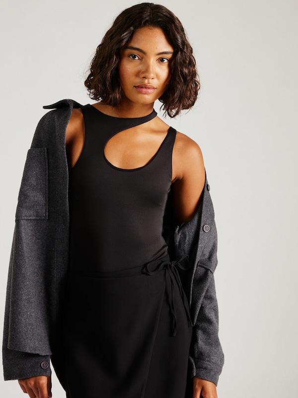 ABOUT YOU Body A Maglietta 'Fame' In Nero