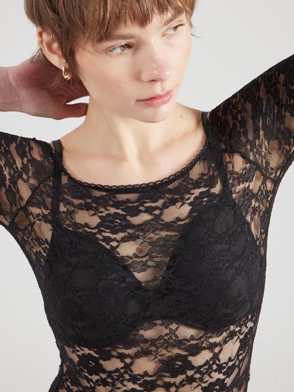 ABOUT YOU Body A Maglietta 'Virginia' In Nero