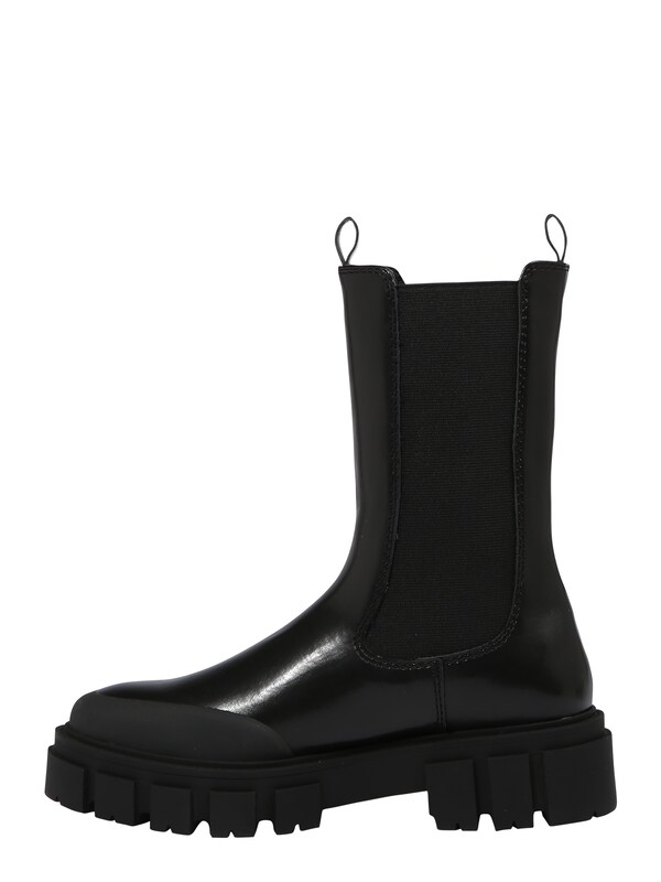 ABOUT YOU Boots Chelsea 'Fabienne' In Nero