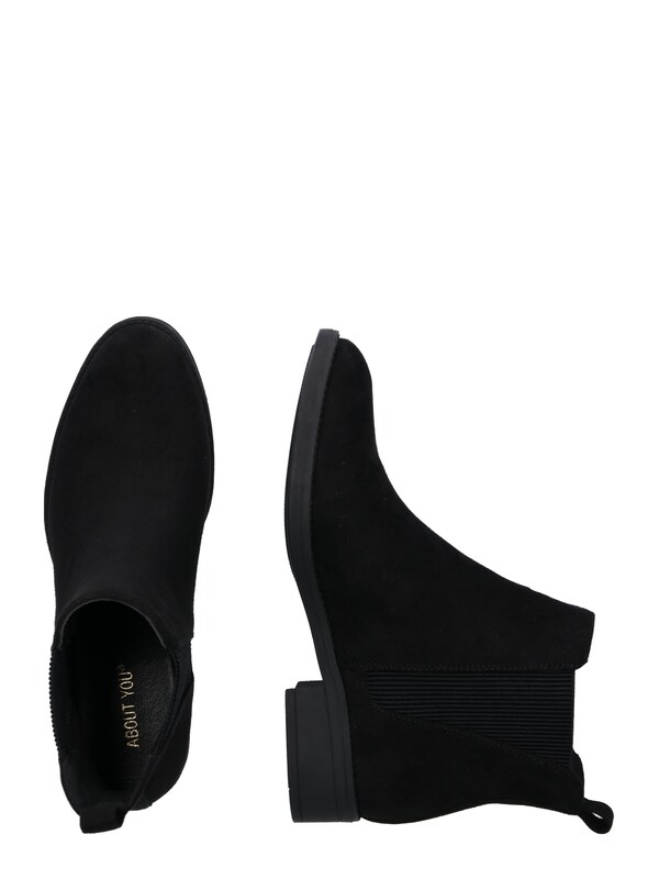 ABOUT YOU Boots Chelsea 'Fine' In Nero