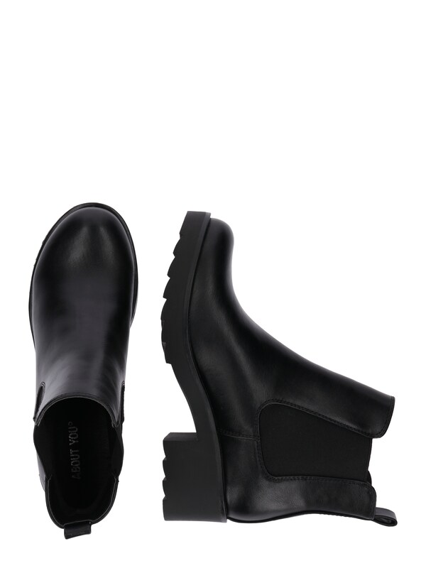 ABOUT YOU Boots Chelsea In Nero