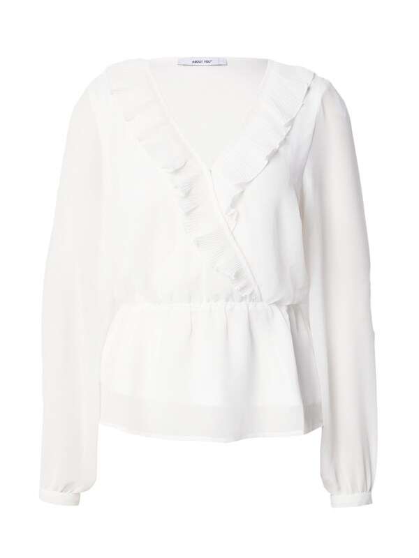 ABOUT YOU Camicia da donna 'Cassia' in Offwhite