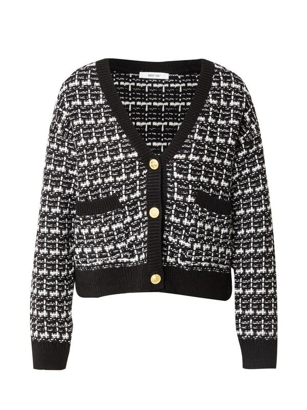 ABOUT YOU Giacchetta 'Joyce' In Nero Bianco