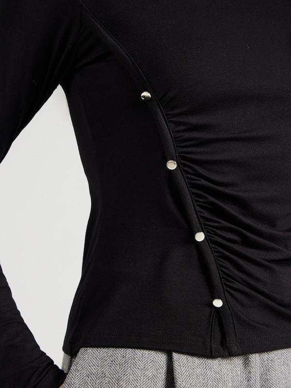 ABOUT YOU Maglietta 'Sila' In Nero
