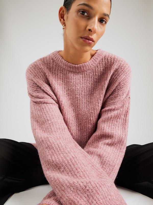 ABOUT YOU Pullover Extra Large 'Mina' In Rosa Antico