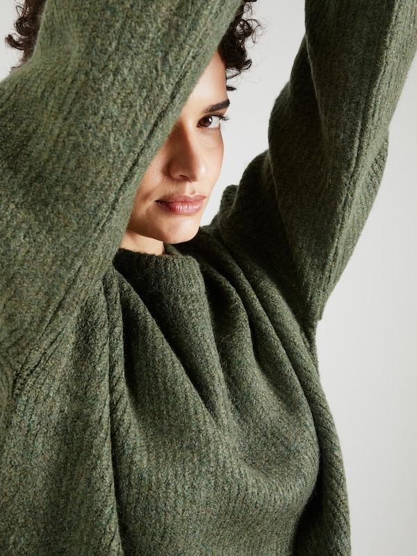 ABOUT YOU Pullover Extra Large 'Mina' In Verde Scuro