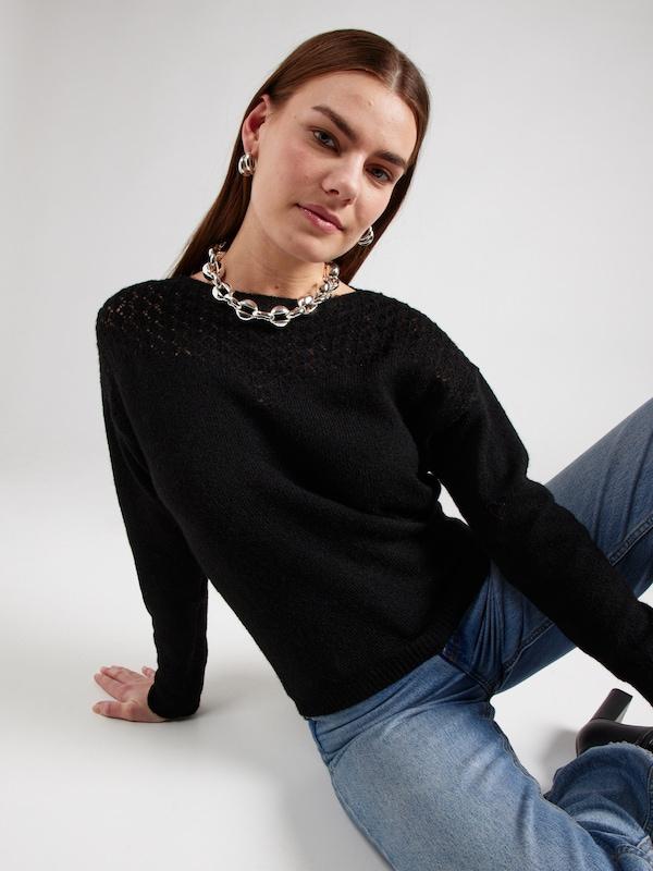 ABOUT YOU Pullover 'Rita' In Nero