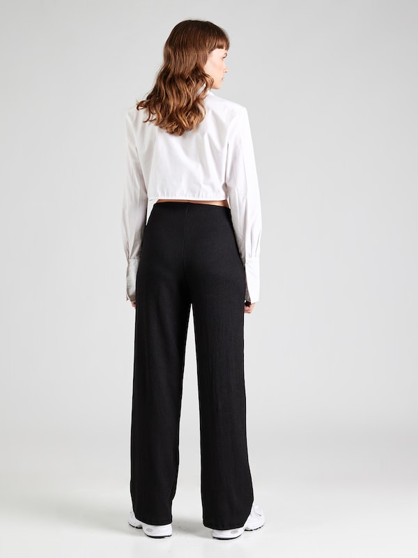 ABOUT YOU Regular Pantaloni 'Elaine Trousers' In Nero