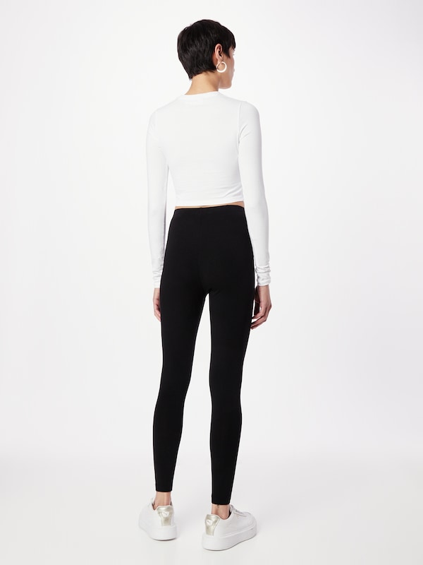 ABOUT YOU Skinny Pantaloni 'Laurentia' In Nero