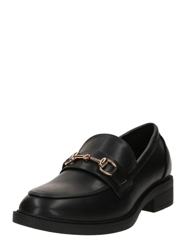 ABOUT YOU Slipper 'Leona' in Nero