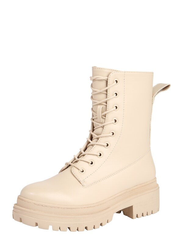 ABOUT YOU Stivaletto stringato 'Carolin' in Beige
